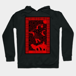 The Fool - Crimson Tarot Cards Sunweaver Hoodie